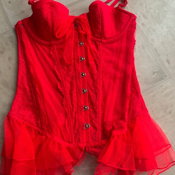 NWT Victoria Secret Never Worn Sexy Corset with Garters, B34 - Picture 2 of 10